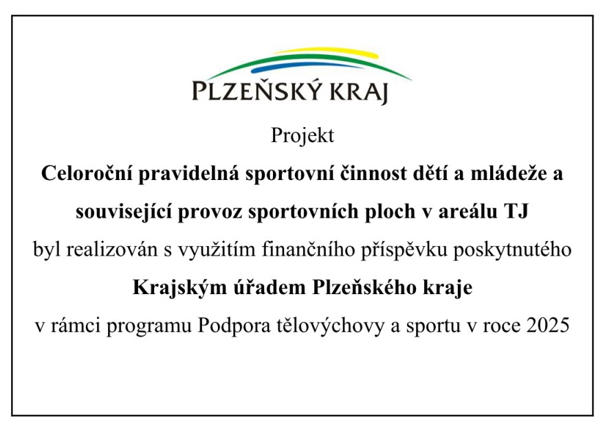 TJ Sokol Plasy - Podpora-Plze�sk� kraj 2025